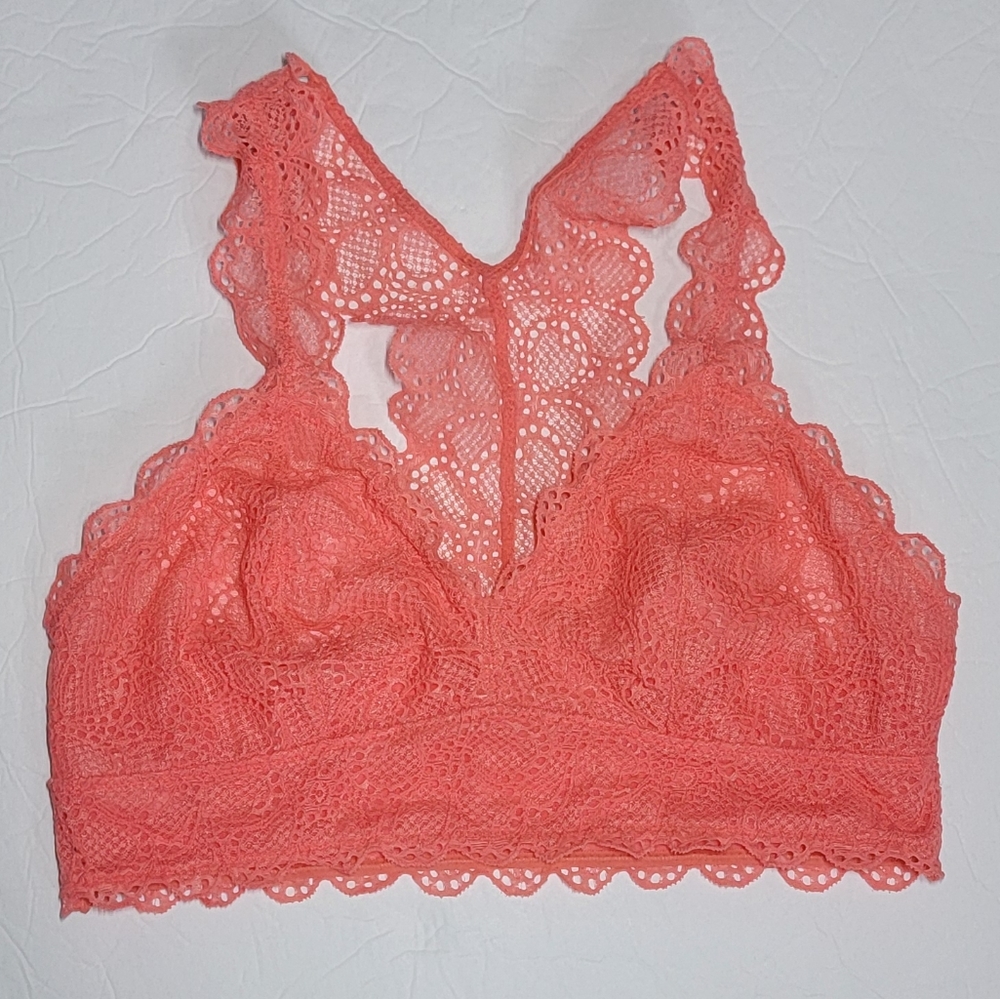 DKNY Women's  Racerback  Lace Bralette/ Size M